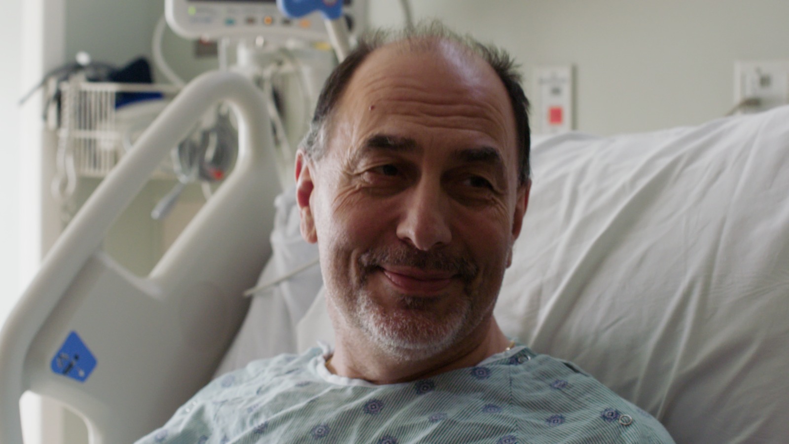 Hospital portrait without a look, straight conversion