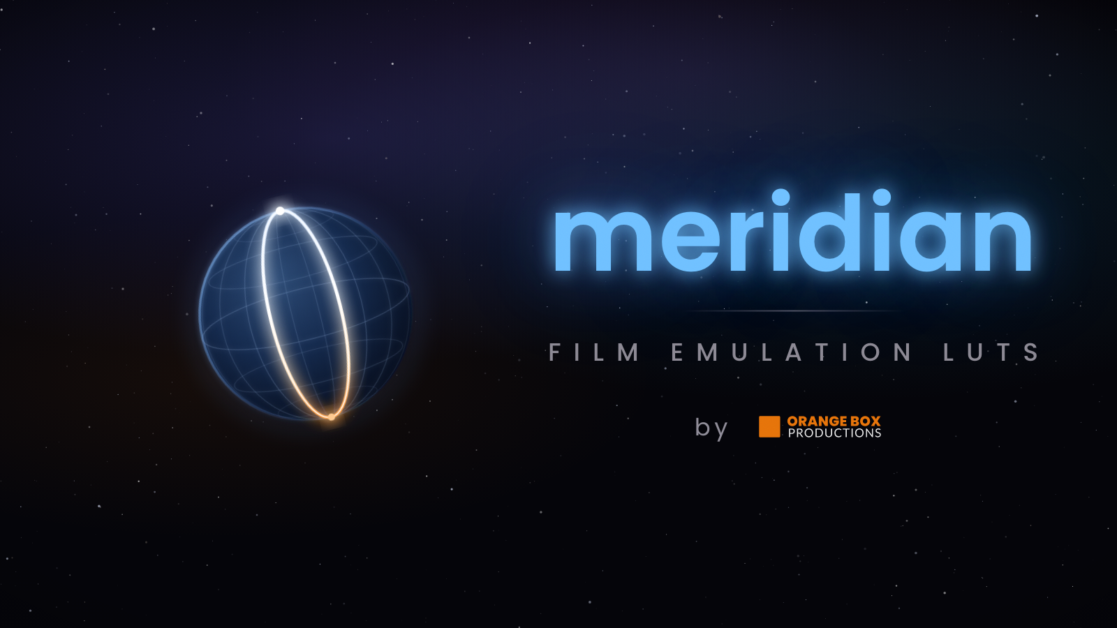 meridian film emulation LUTs by Orange Box Productions