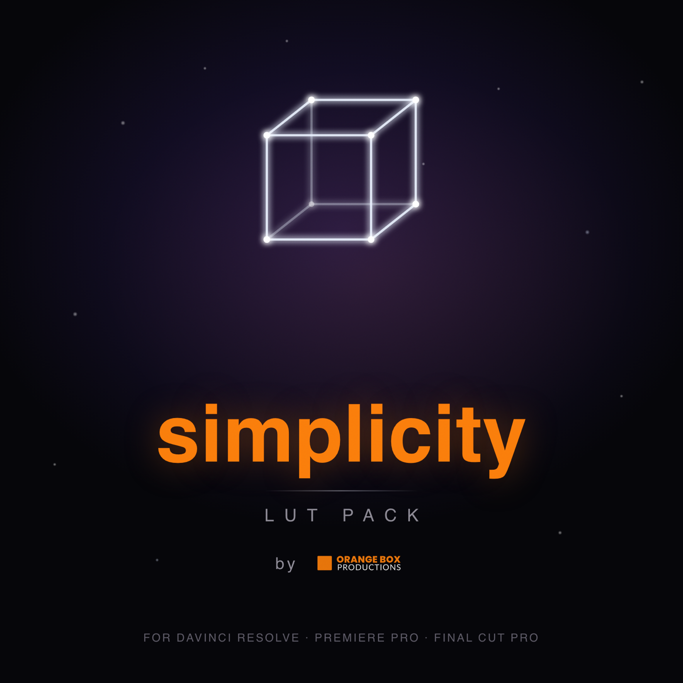simplicity LUT pack cover