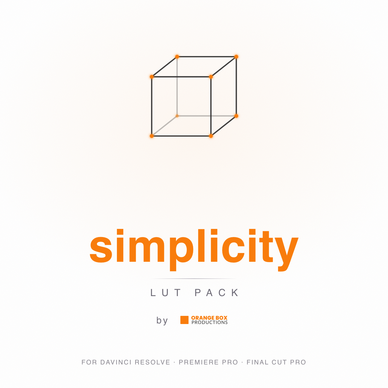 simplicity LUT pack cover